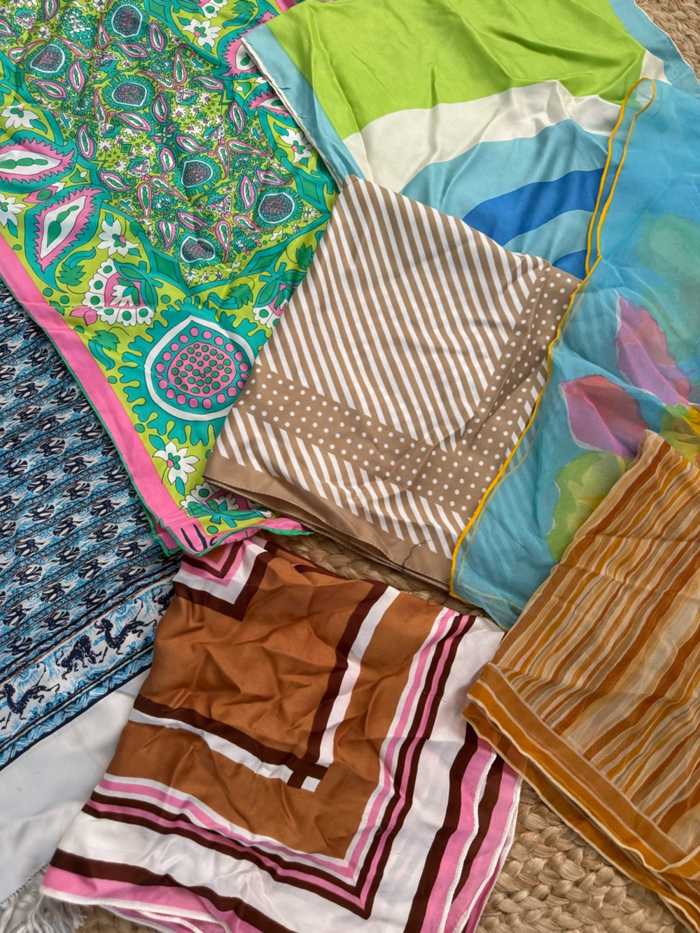 Vintage Scarf Lot